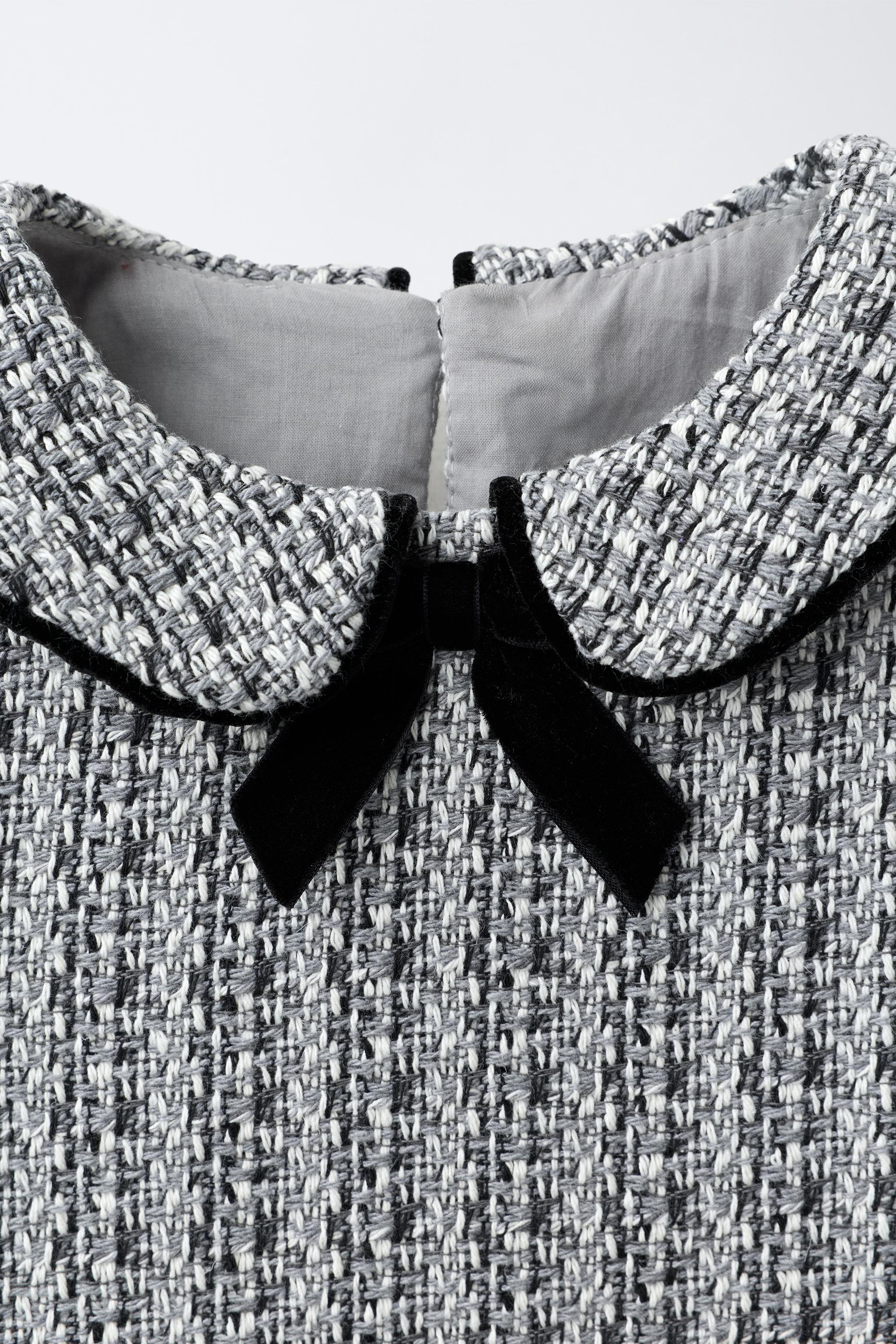 STRUCTURED BOW DRESS
