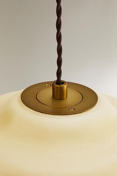 SMALL OPALITE CEILING LAMP - Vanilla by Zara - Image 3