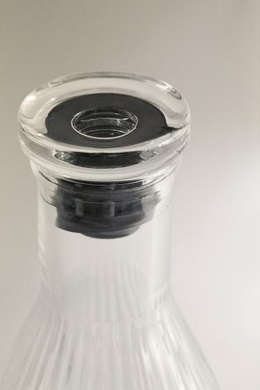 GLASS BOTTLE WITH RELIEF DESIGN - 990 by Zara - Image 3