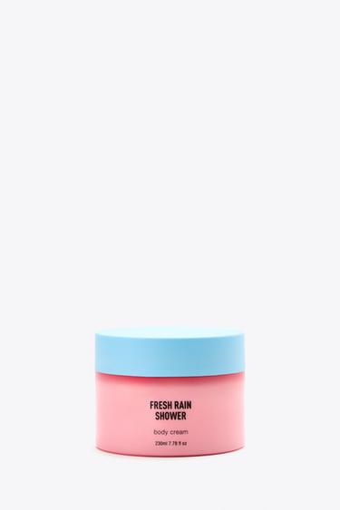 Zara FRESH RAIN SHOWER BODY CREAM 230 ML (7,78 FL. OZ). - toonitud nahk