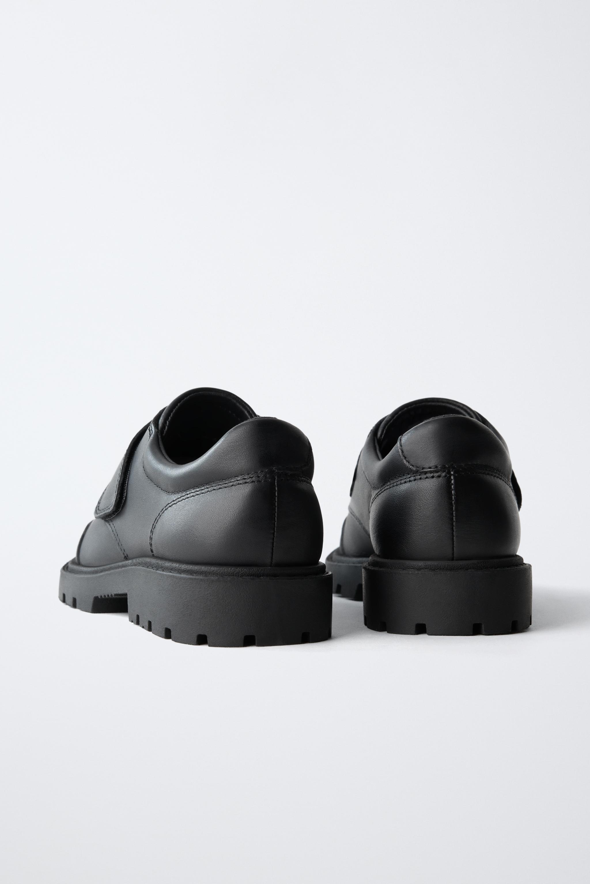 CHAUSSURES D'ÉCOLIER EN CUIR