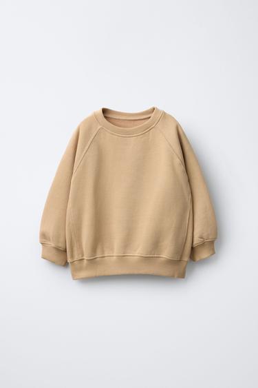 FLOCK LOGO SWEATSHIRT - camel by Zara