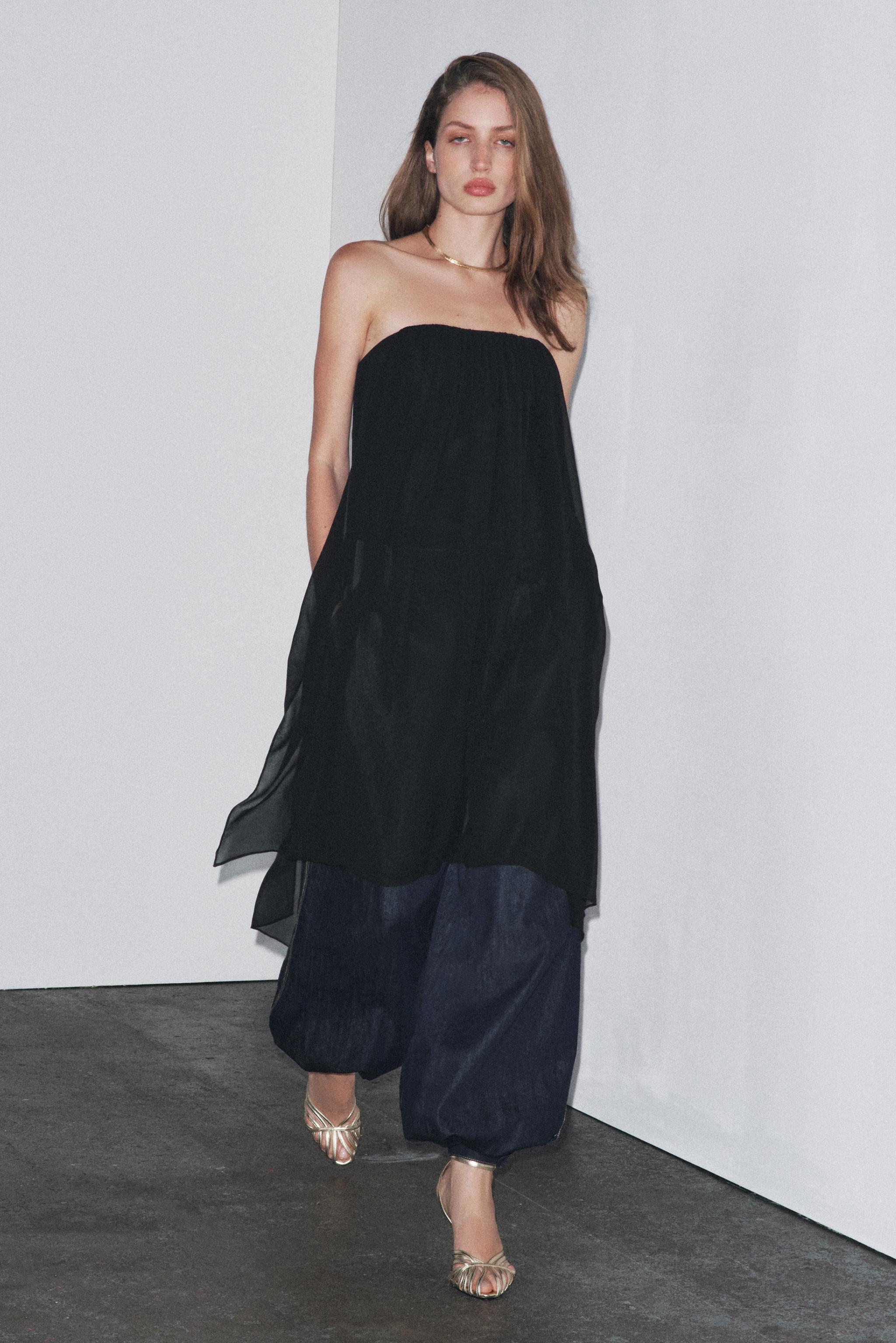 ZARA ベルト付きストラップレストップスビスチェ ZARA - 新品タグ付き！ZARA♡ベルト付きストラップレストップス