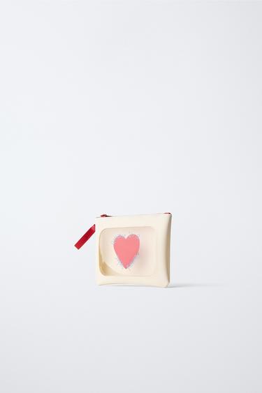 VALENTINE'S TOILETRY BAG - Ecru White by Zara - Image 1