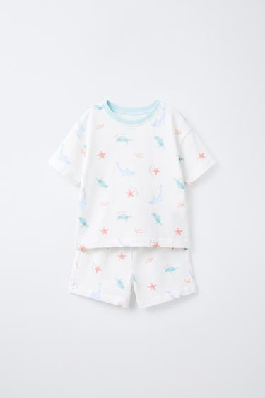 1 1/2-6 YEARS/ MARINE PRINT PYJAMAS - Ecru by Zara - Image 0
