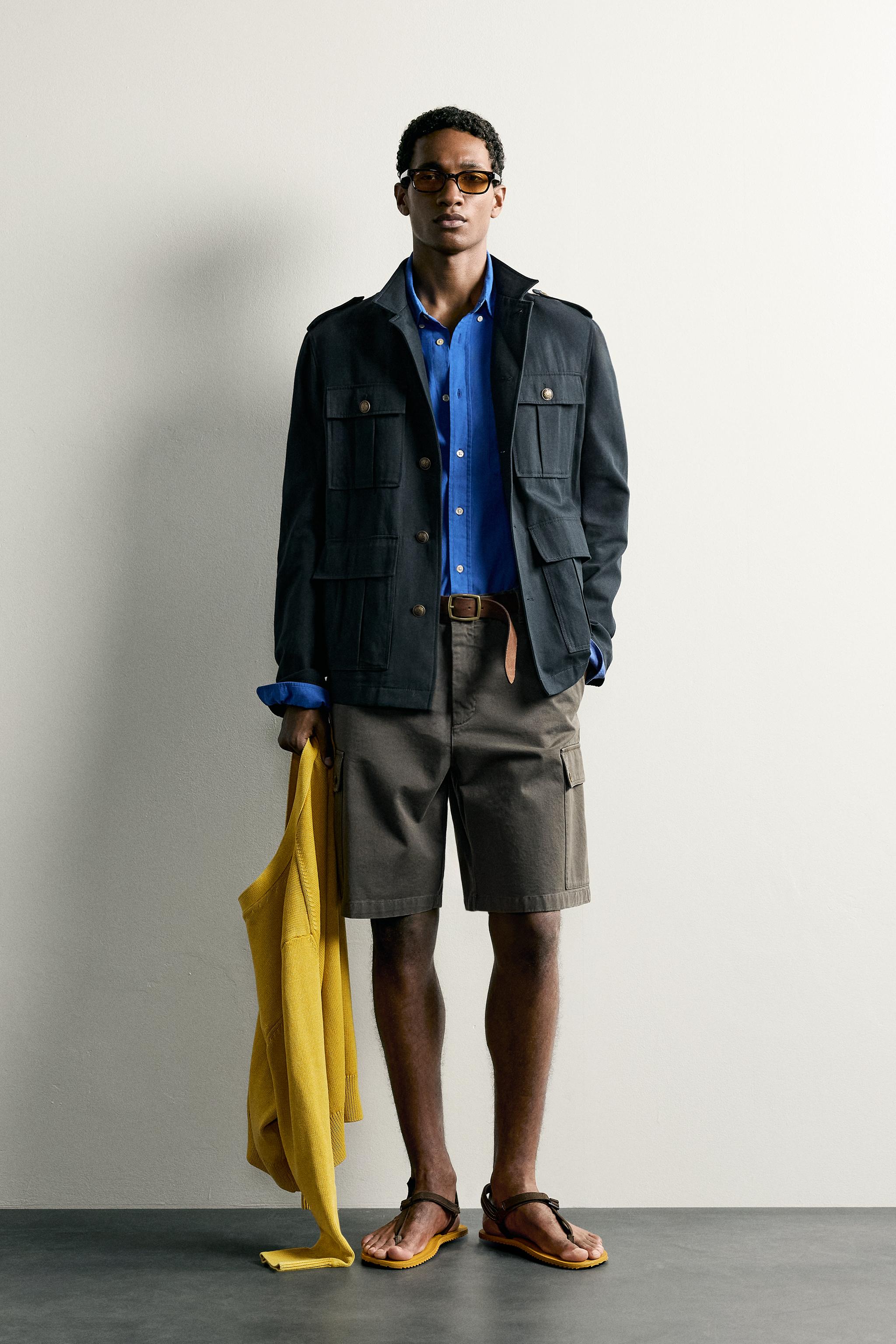 Men´s Navy and Blue Jackets | ZARA United States