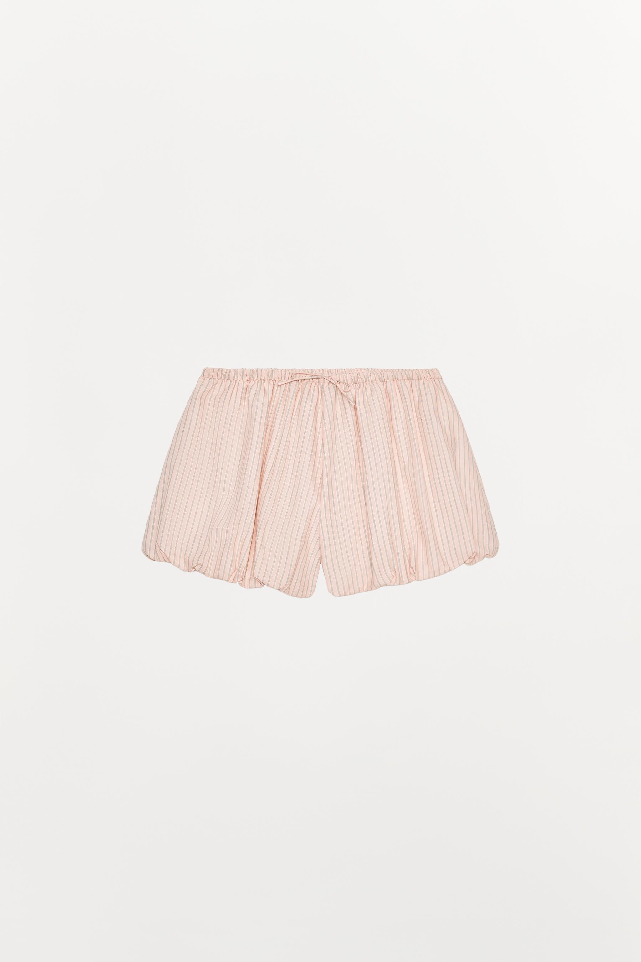 SHORT JUPE-CULOTTE RAYÉ