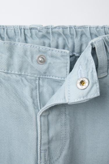 BALLOON TWILL TROUSERS - Bluish by Zara - Image 2