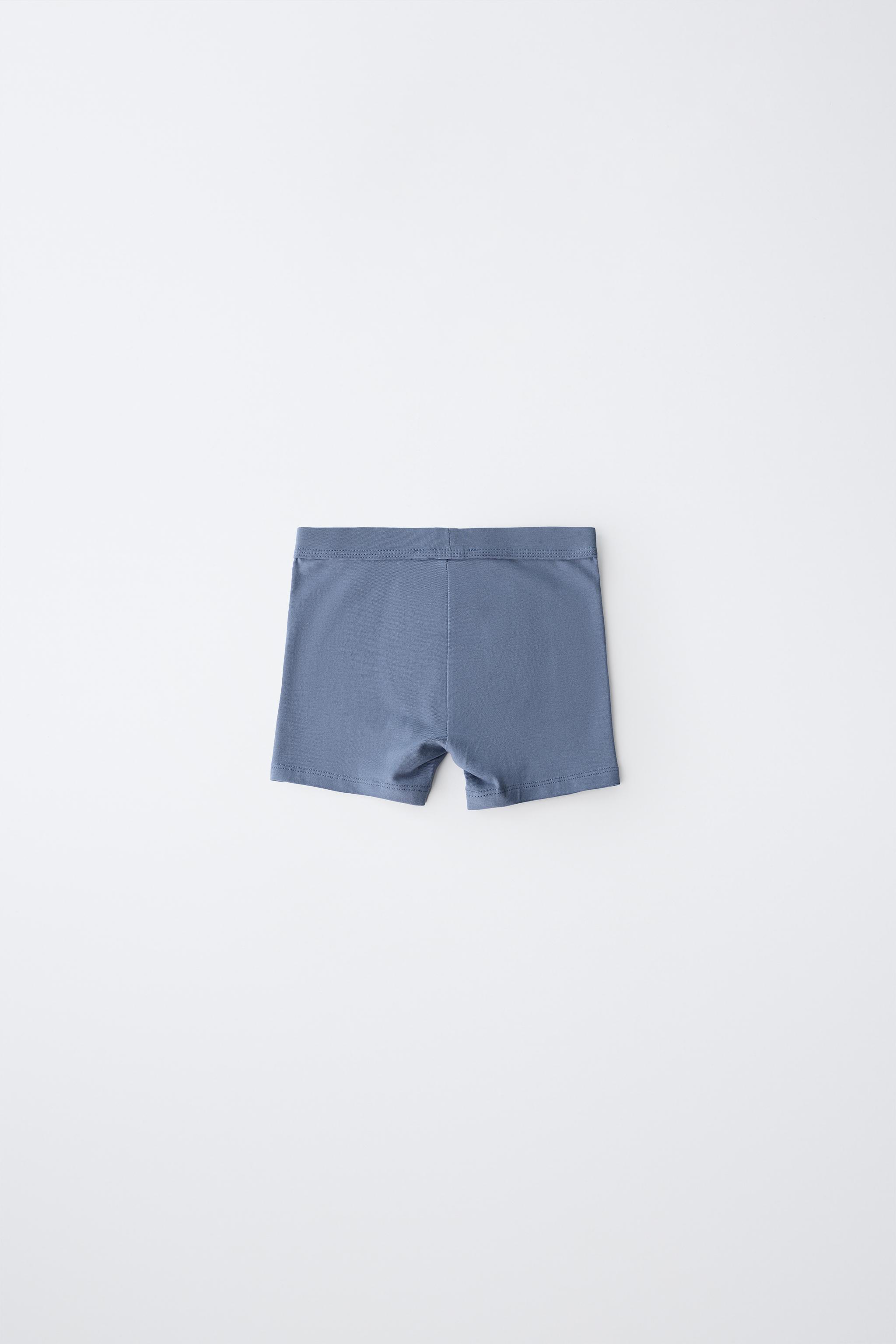 6-14 ANS/ LOT DE CINQ BOXERS ÉTIQUETTE