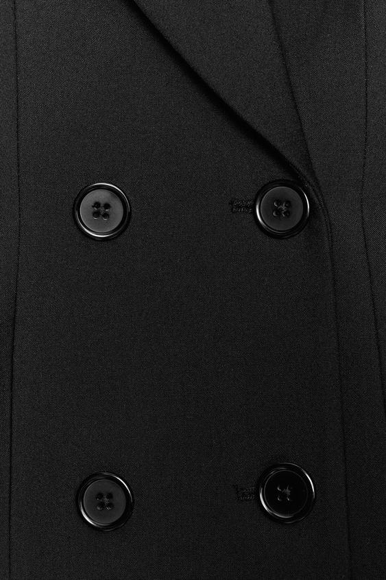 ROBE BLAZER MINI - Noir de Zara - Image 6