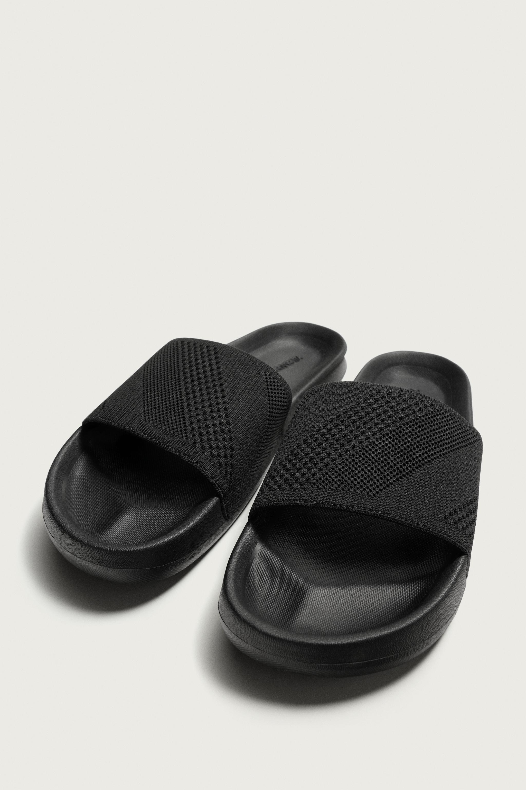 Мужские сандалии Zara BATHROOM SANDALS — фото 5