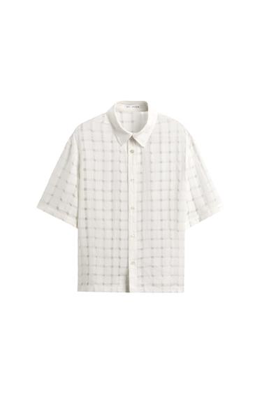 CAMISA JACQUARD DESAGUJADO