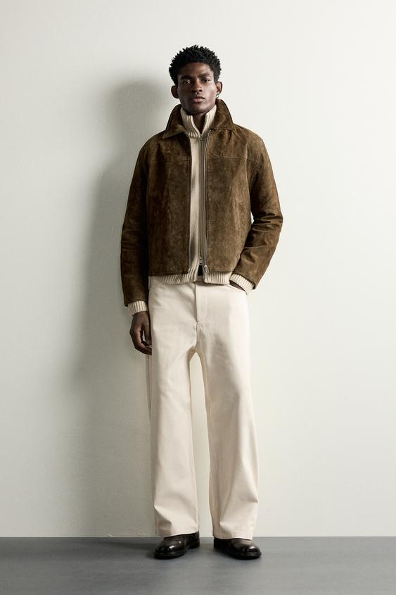PANTALÓN RELAXED FIT - Beige claro de Zara - Imagen 0