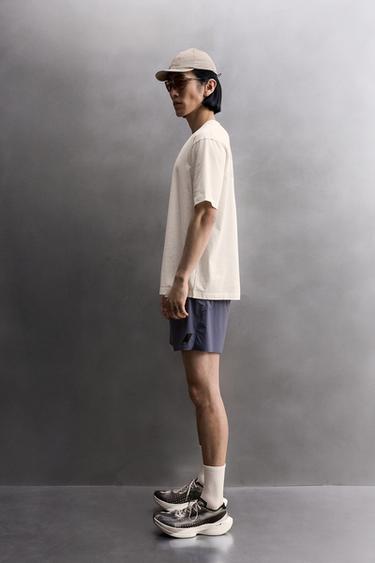 SEOUL RUNNING T-SHIRT - Ecru / Beige by Zara - Image 3