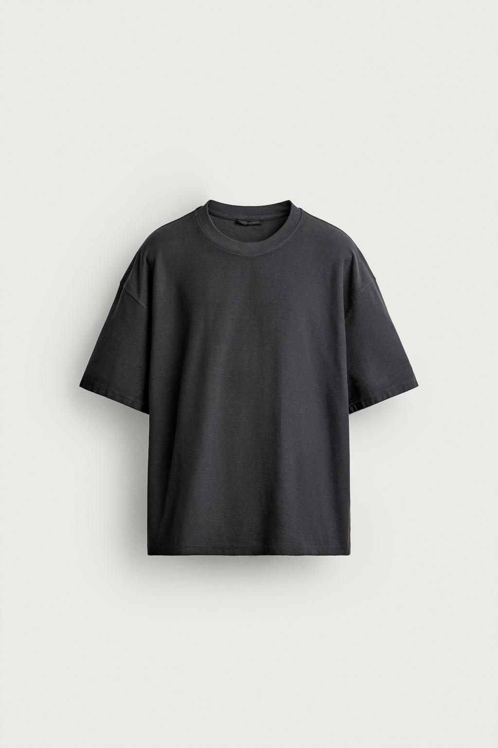 RELAXED FIT SEAM DETAIL T-SHIRT