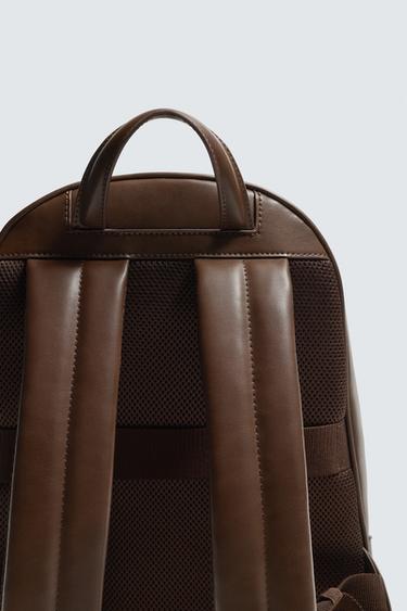 SAC À DOS UNI - Marron de Zara - Image 4