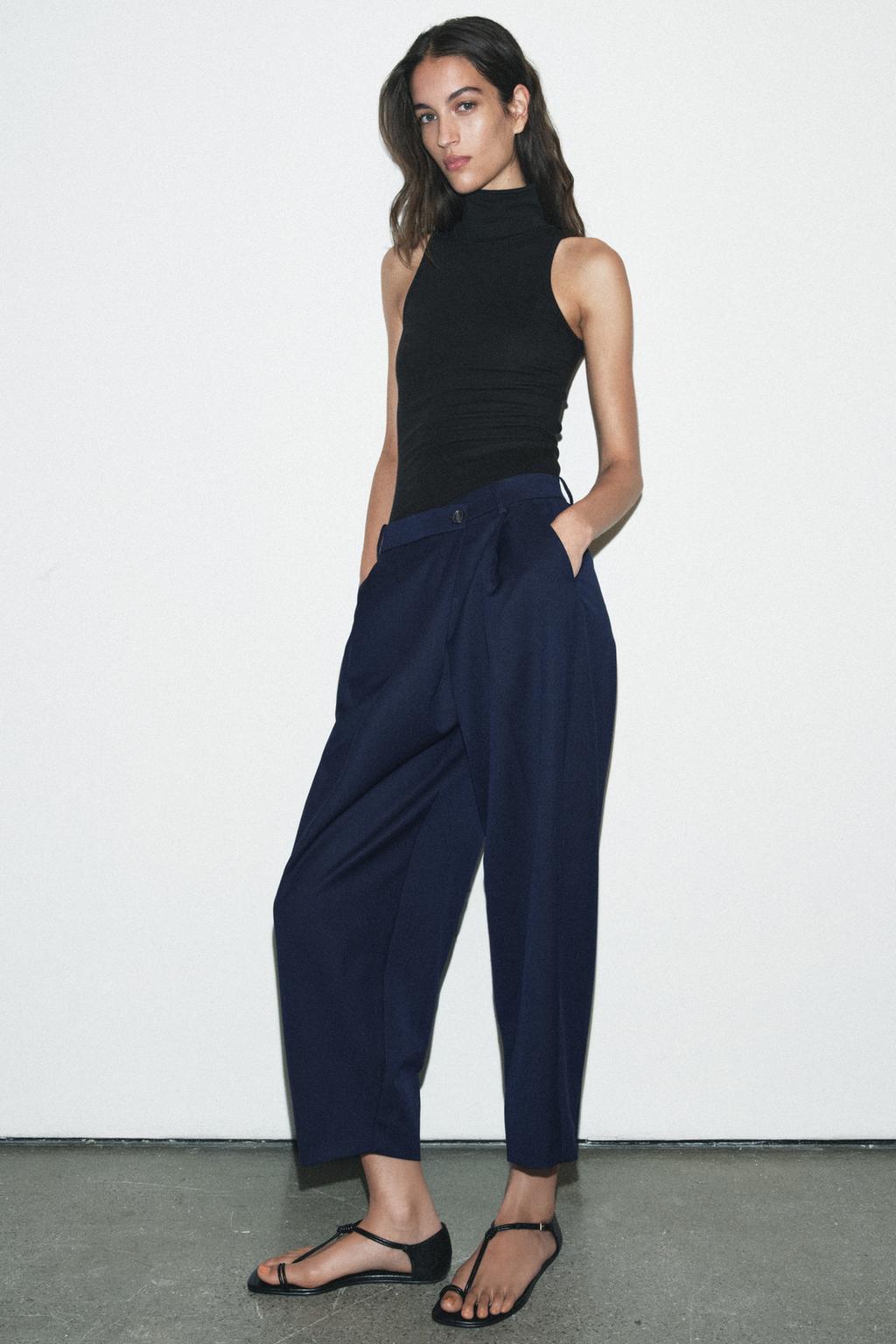 WRAP WAIST PANTS