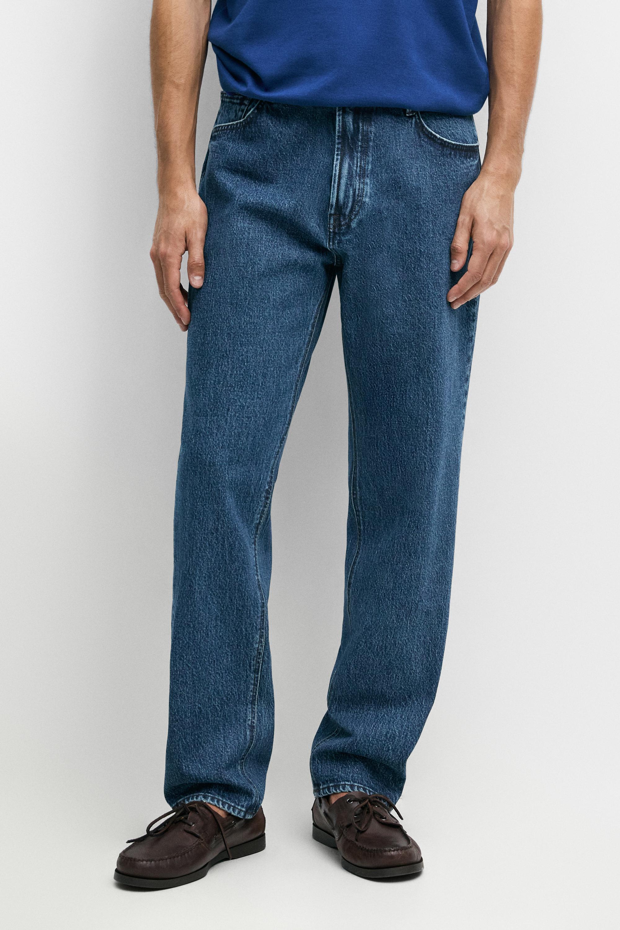 Tapered fit jeans — Bluish