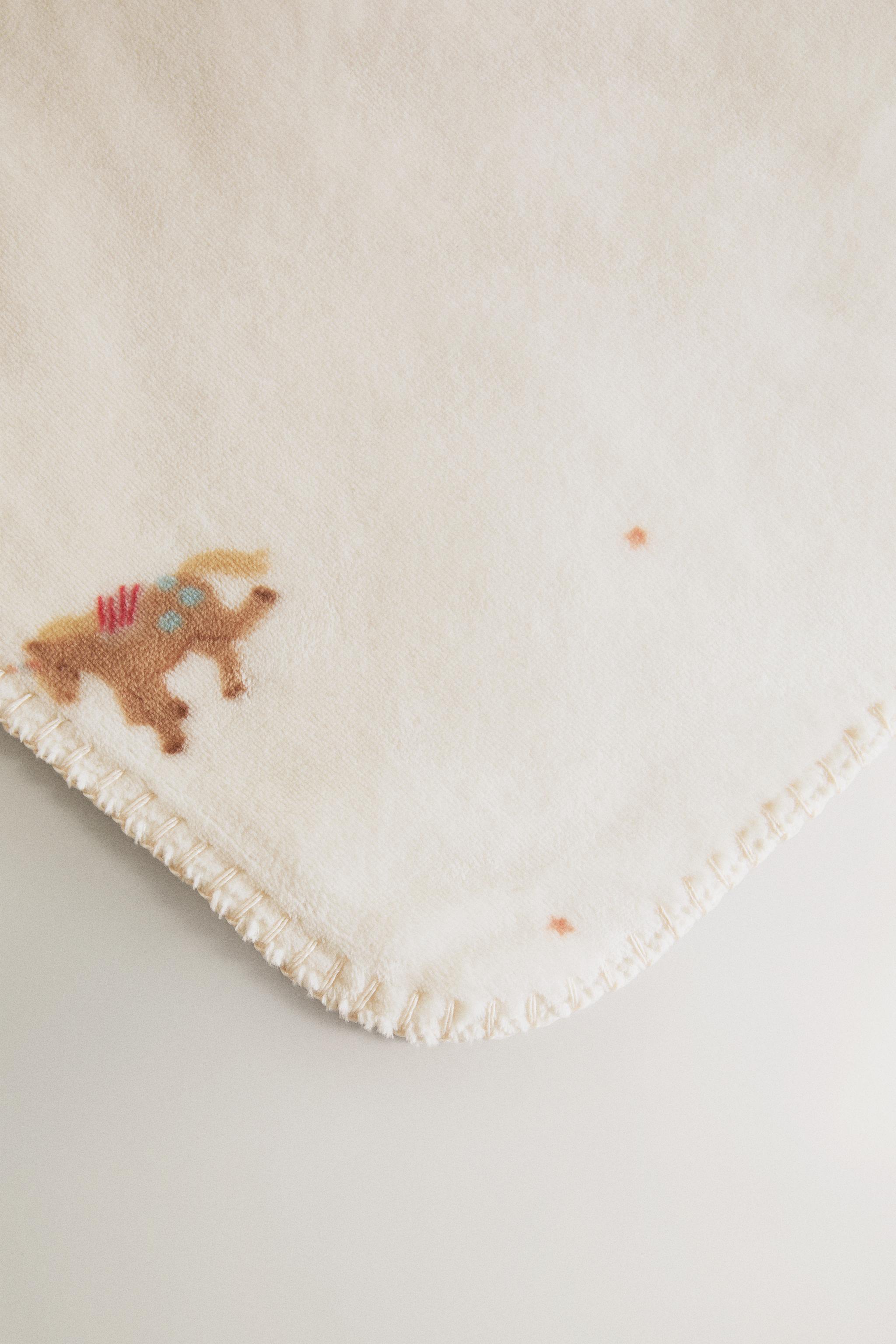 KIDS' UNICORN BLANKET — Pink