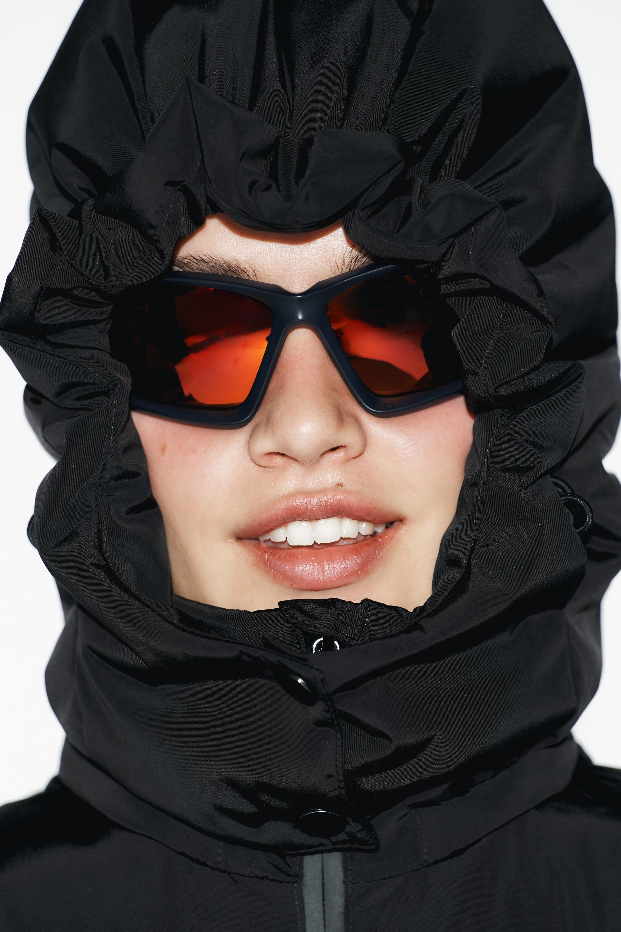 ANORAK PADDED 80% DOWN 20% FEATHER WATER-RESISTANT WINDPROOF RECCO® TECHNOLOGY SKI COLLECTION