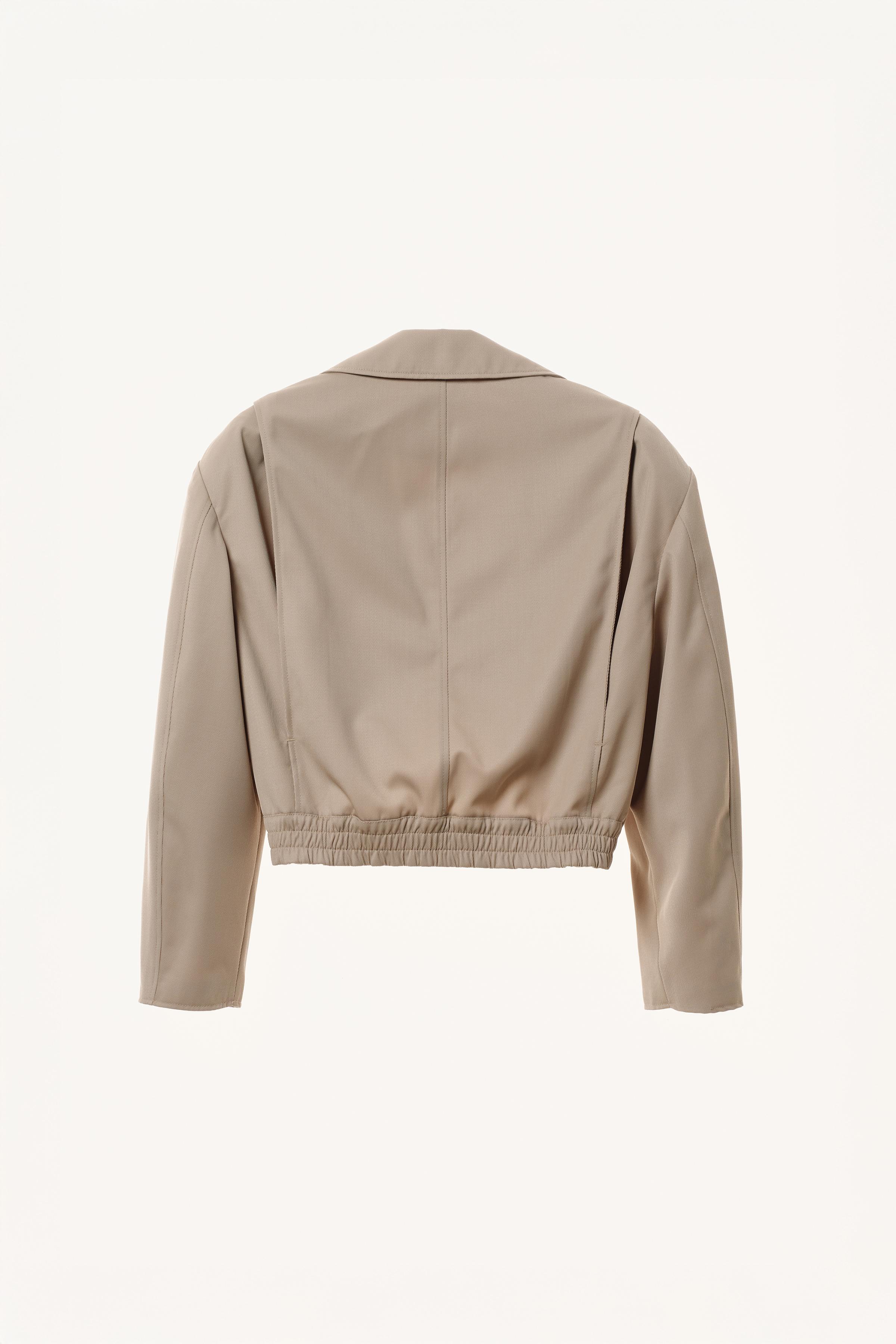 BOXY FIT SHORT TRENCH COAT WILLY CHAVARRIA X ZARA - Sand | ZARA