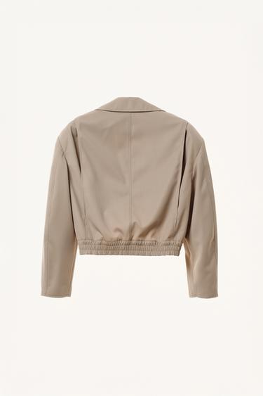 TRENCH COURT COUPE AMPLE WILLY CHAVARRIA X ZARA - Sable de Zara - Image 4