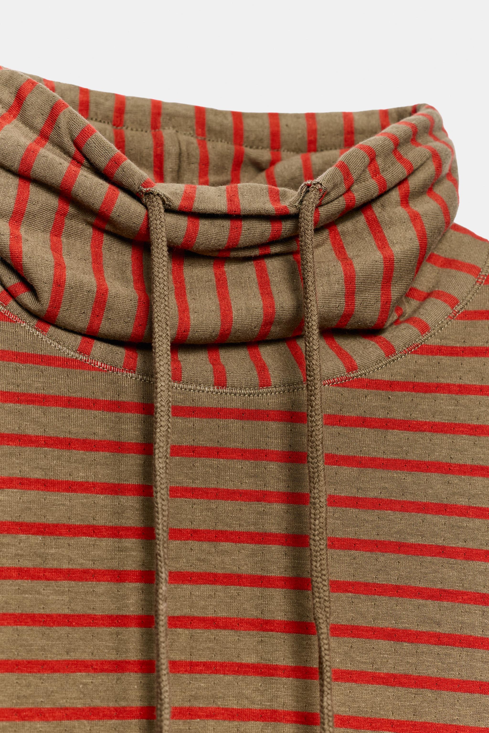 STRIPED HOODIE