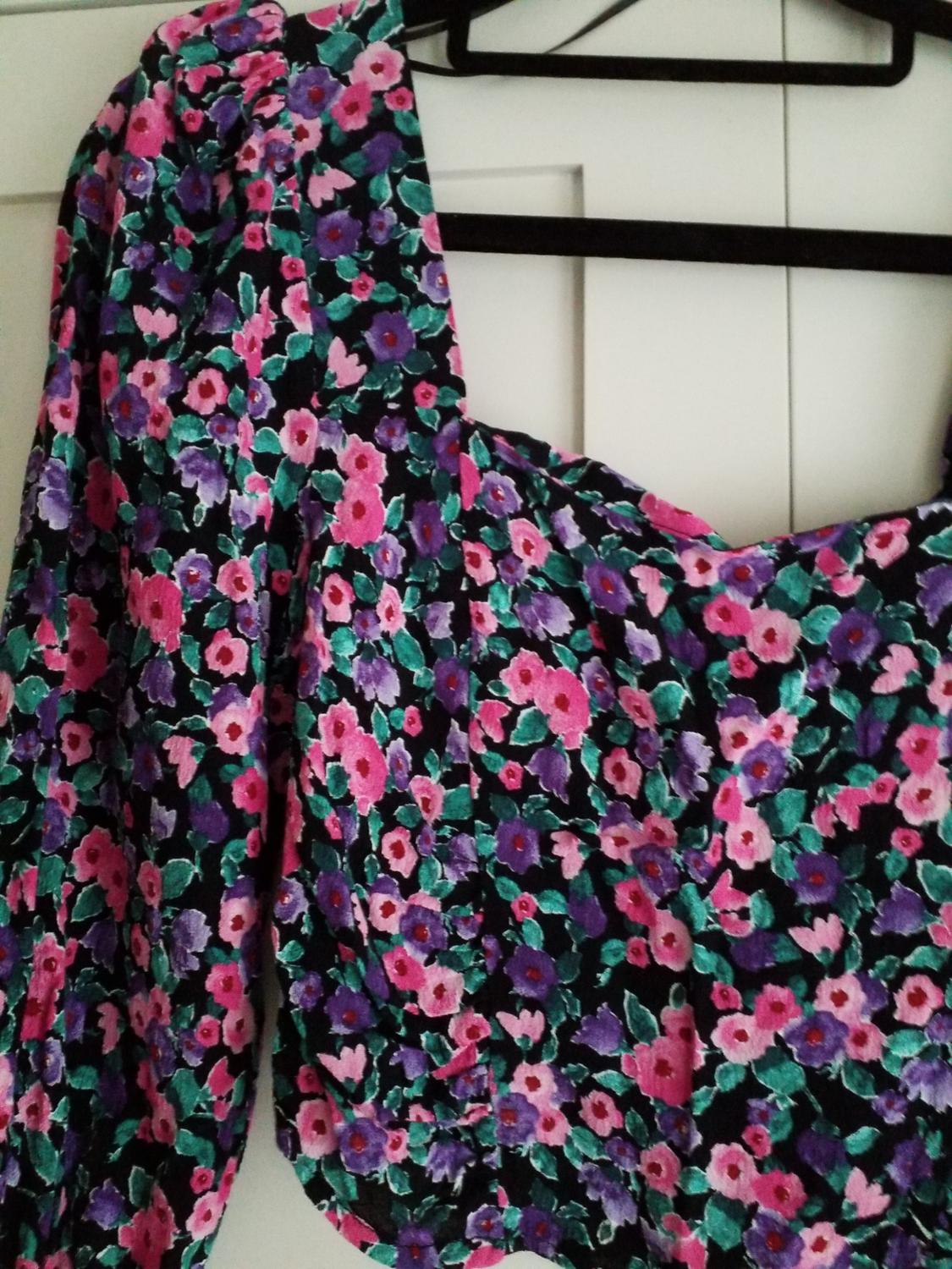 PRINTED CROPPED TOP - Image 2