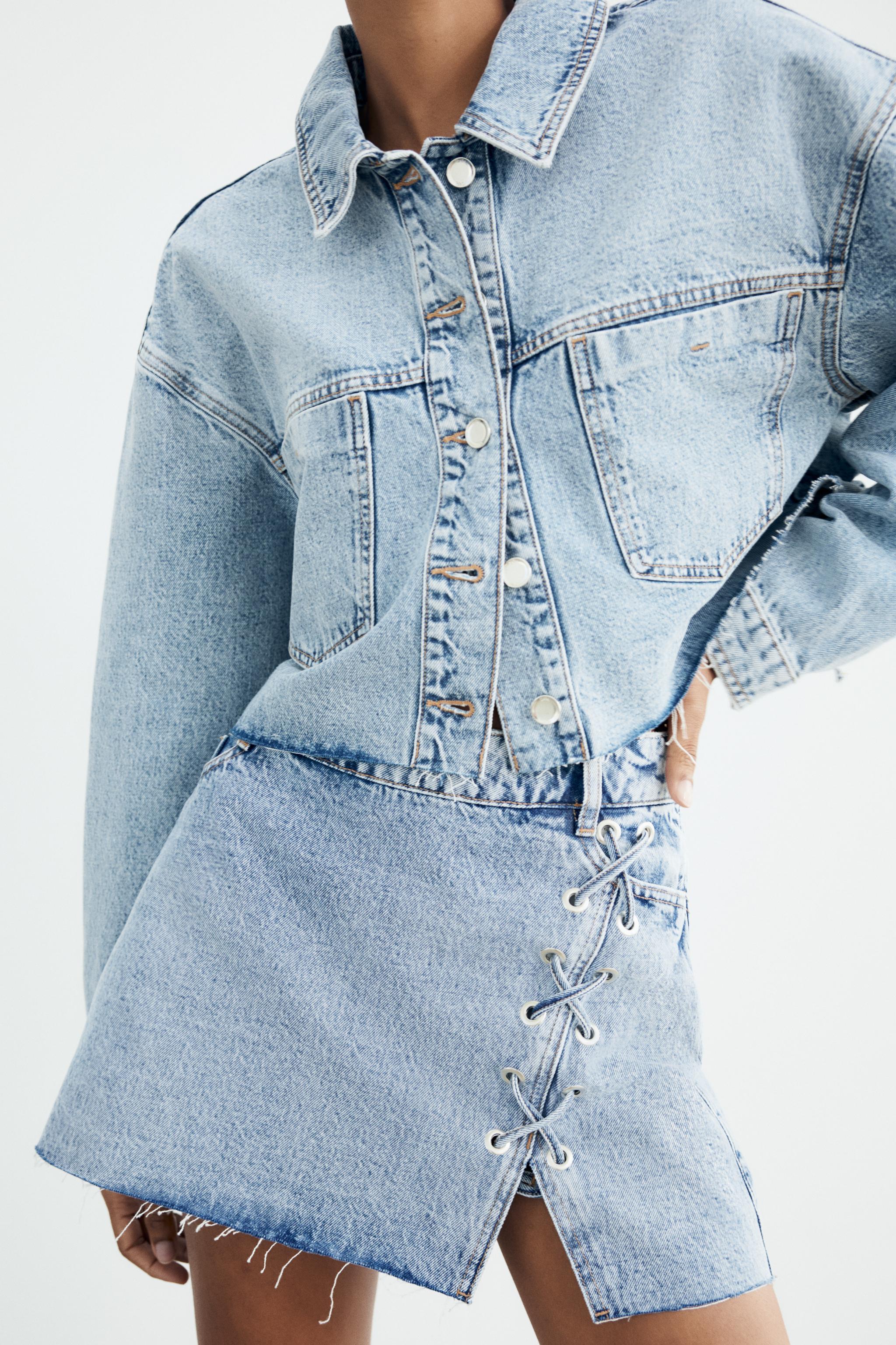 Z1975 CROPPED DENIM JACKET