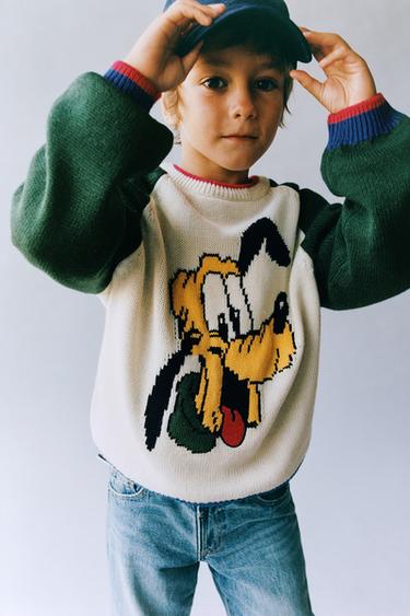 JERSEY PUNTO PLUTO MICKEY MOUSE © DISNEY - Verde / Crudo de Zara