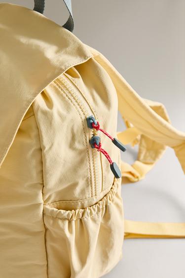 CHILDREN'S PLAIN BACKPACK - Yellow by Zara - Image 2