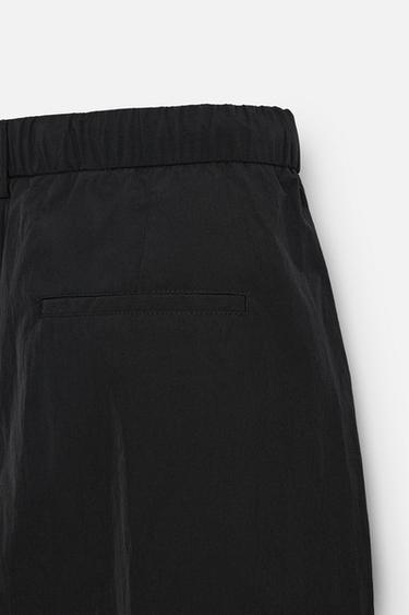 TECHNICAL TROUSERS - LIMITED EDITION - Black by Zara - Image 8