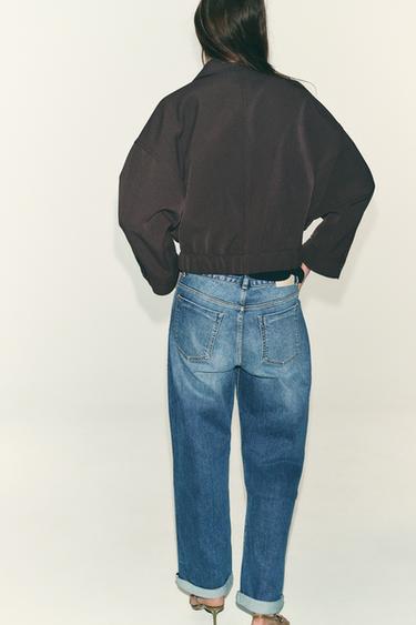 JACKET WITH POCKETS - Brown by Zara - Image 3