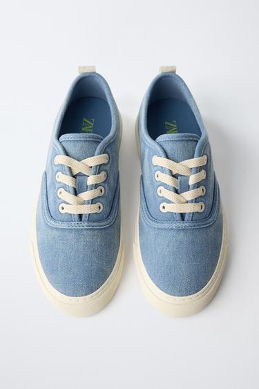 TENNIS CASUAL - Bleu lavande de Zara - Image 4