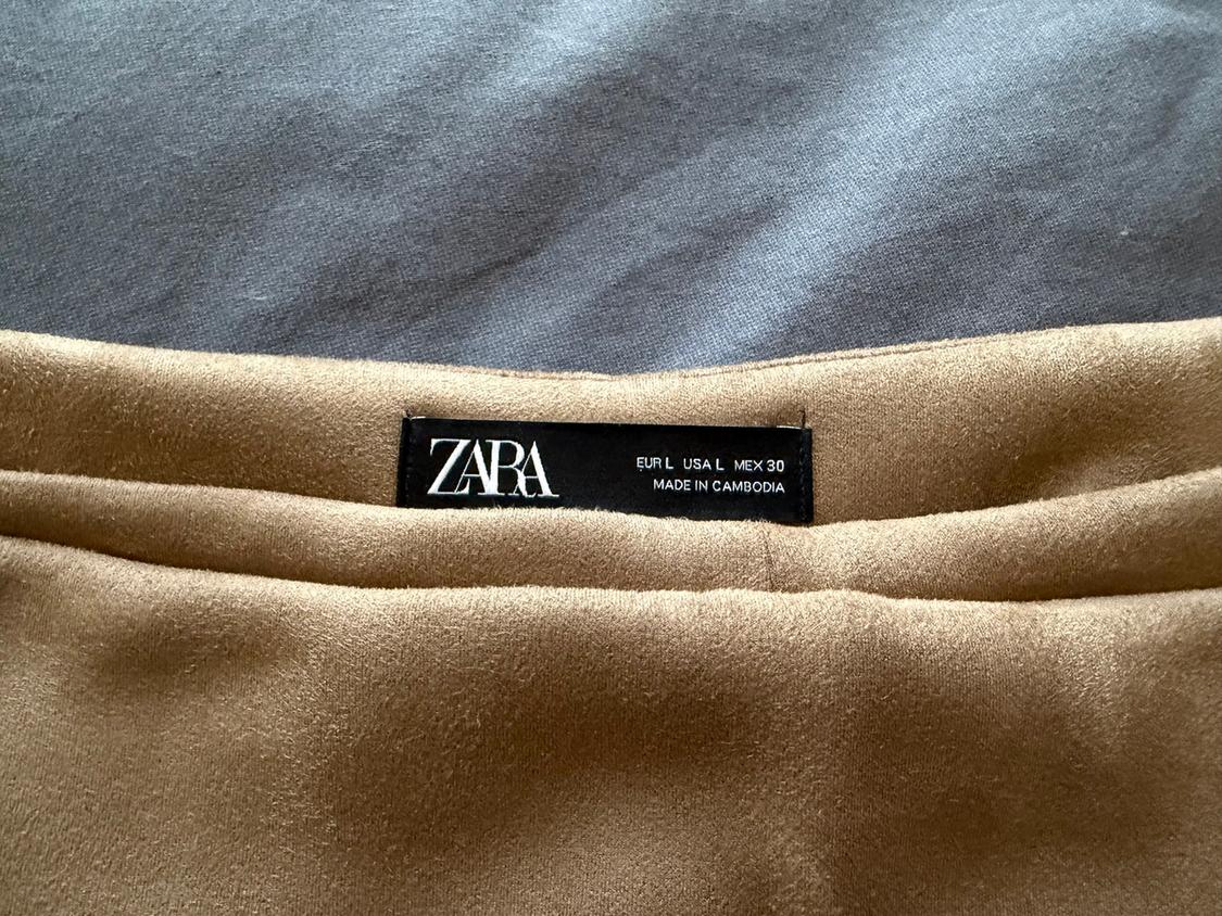FAUX SUEDE BERMUDA SKORT - Image 3