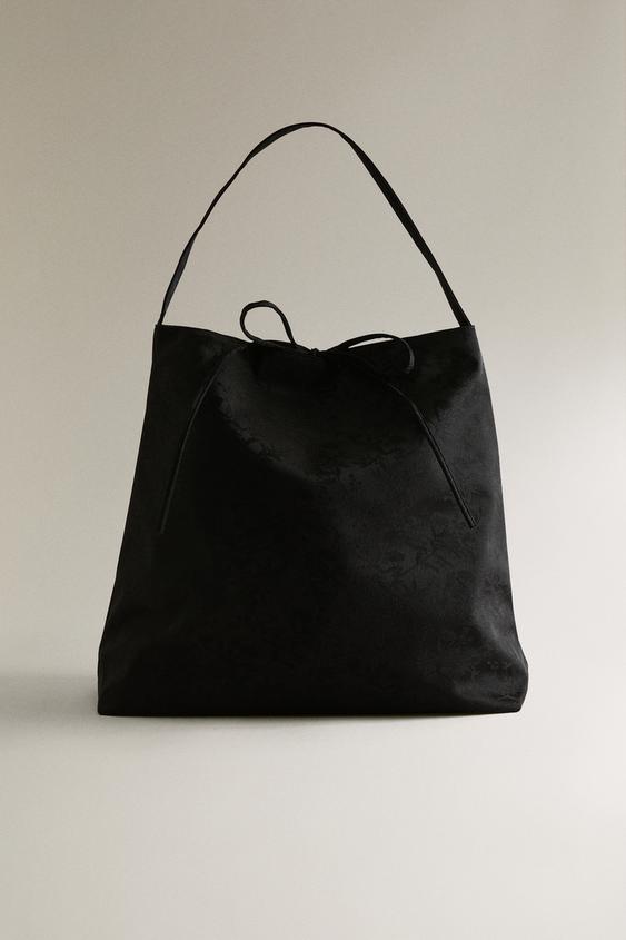 ŽAKÁROVÁ TAŠKA SHOPPER - Černá od Zara - Obrázek 0