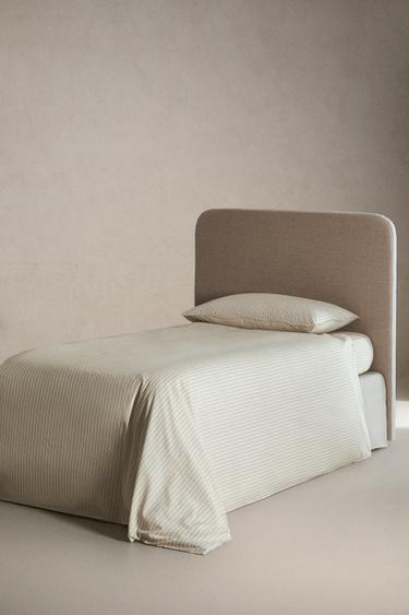 HOUSSE DE COUETTE ENFANT RAYURES RÉVERSIBLE - Bleu clair de Zara - Image 1