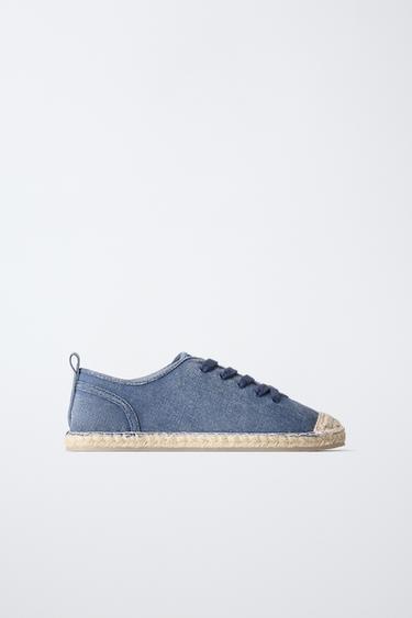 BAMBA DENIM - Azul Marino de Zara - Imagen 0