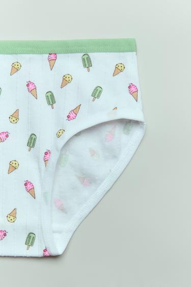 AGE 2-6/ SIX-PACK OF ICE CREAM BRIEFS - Multicoloured by Zara