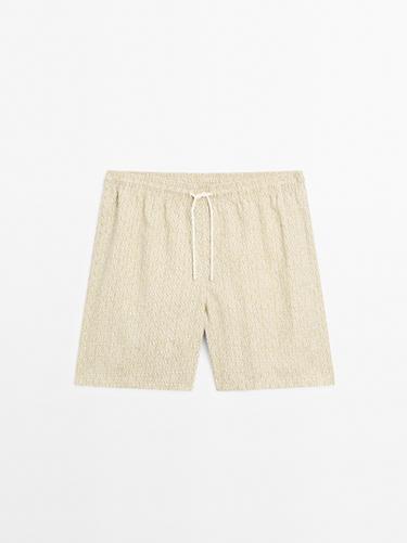 Zara Printed swimming trunks - 516