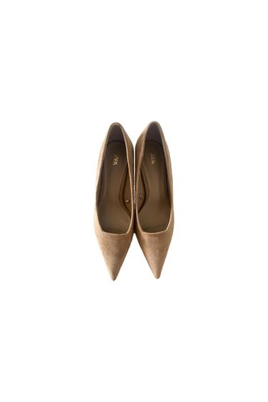 SUEDE BLOCK HEELS
