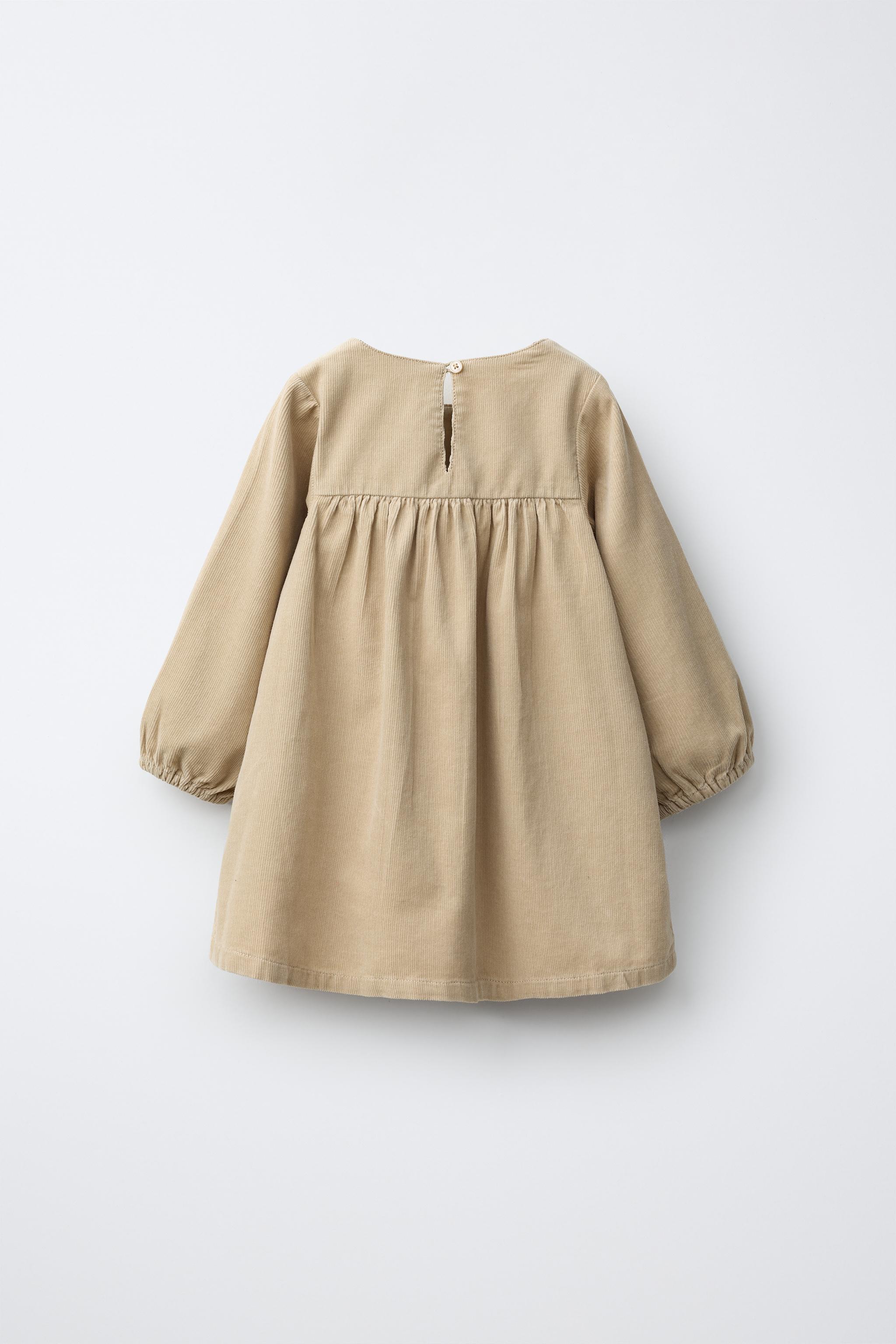 VESTIDO PANA FLORES BORDADAS