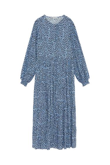 LONG PRINTED DRESS
