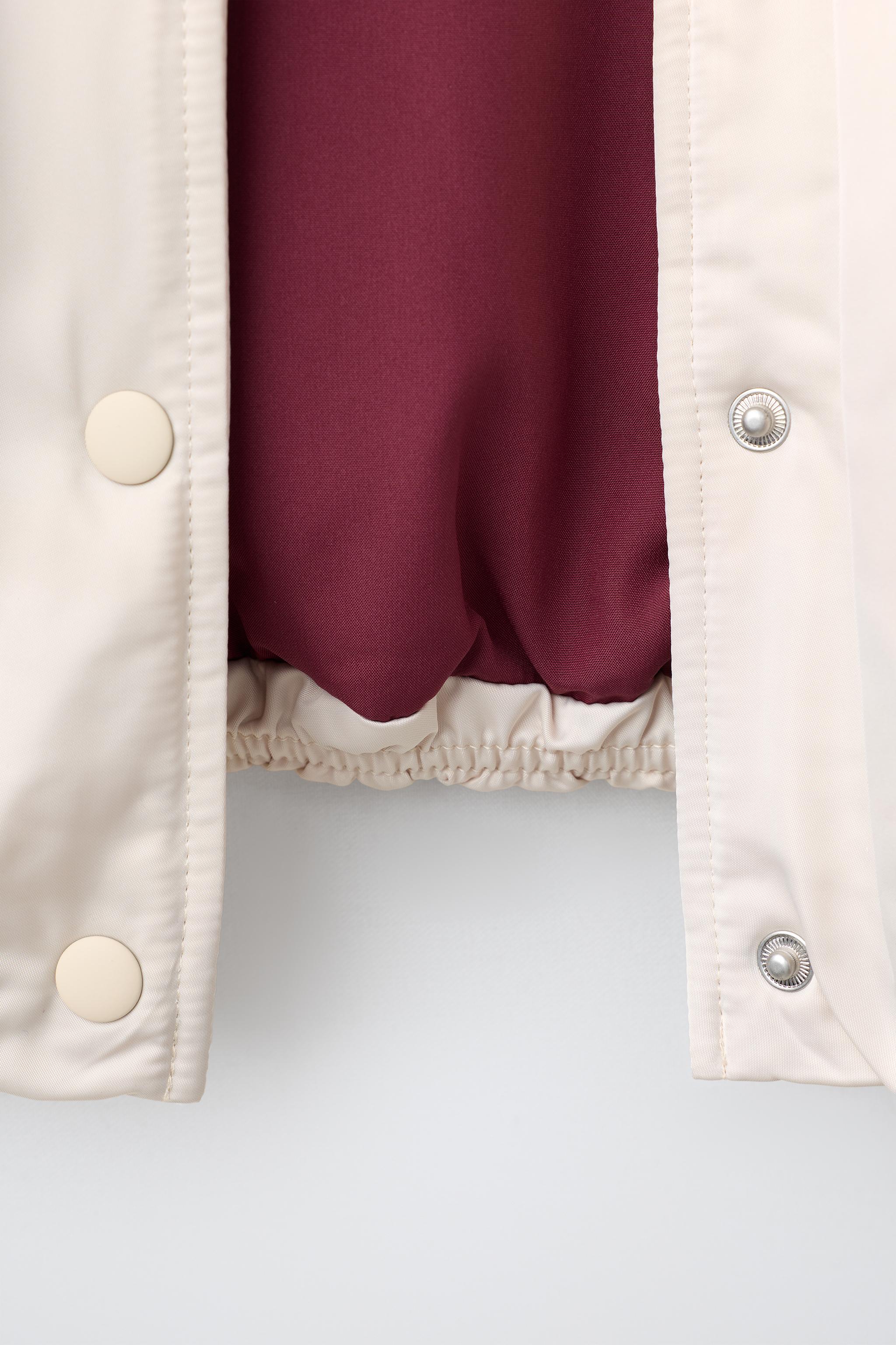Детские куртки Zara DAISY © DISNEY EMBROIDERED BOMBER JACKET — фото 9