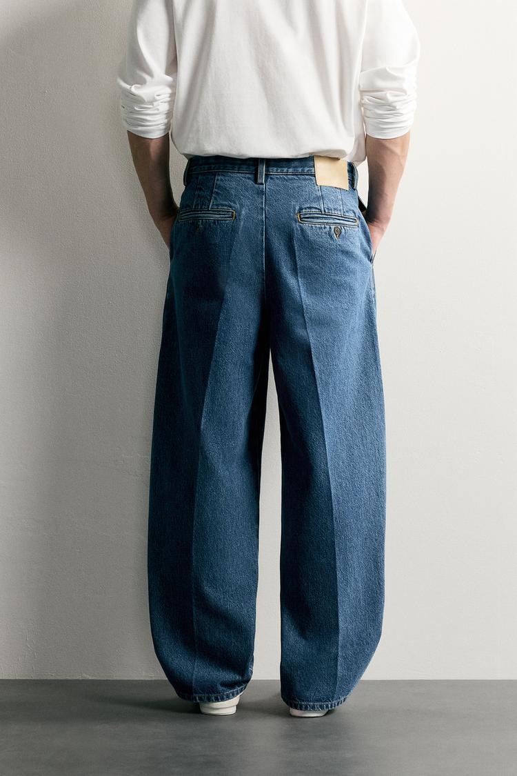 Pantalones chino de denim de ajuste regular 4