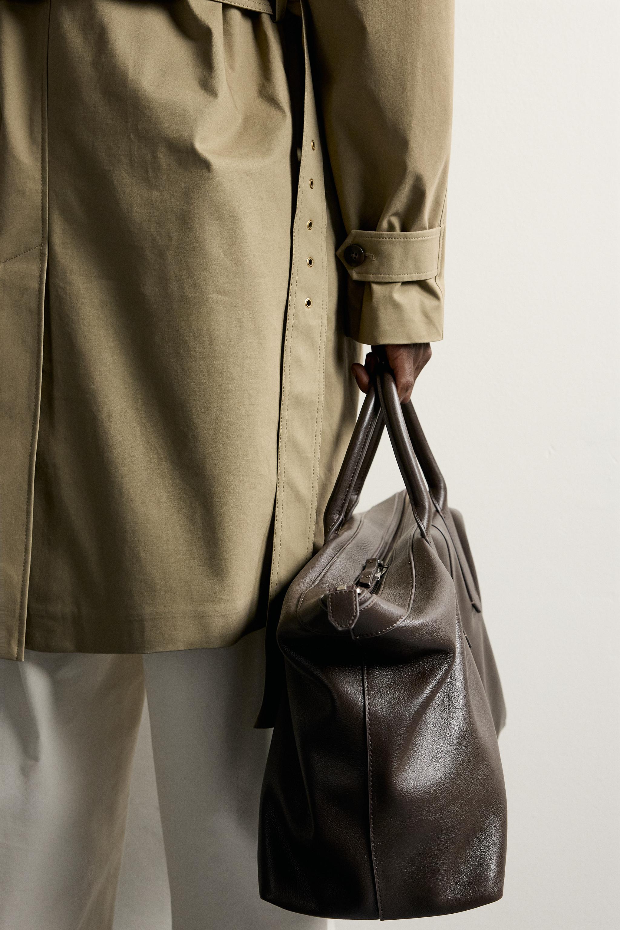TRENCH REGULAR FIT DÉPERLANT