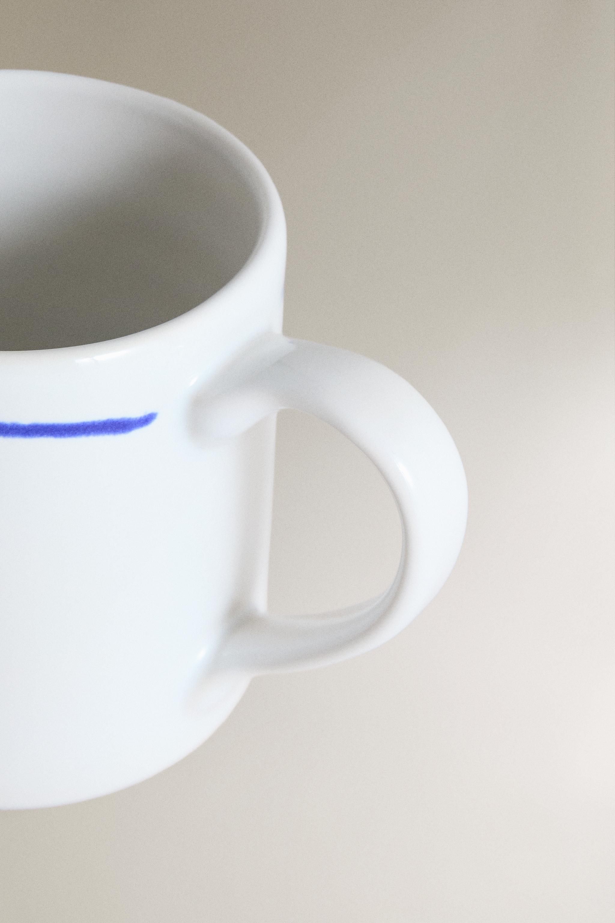 Zara MARINE ANIMAL STONEWARE MUG — фото 2