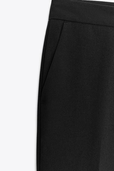 FLARE TROUSERS - Black de Zara - Image 5