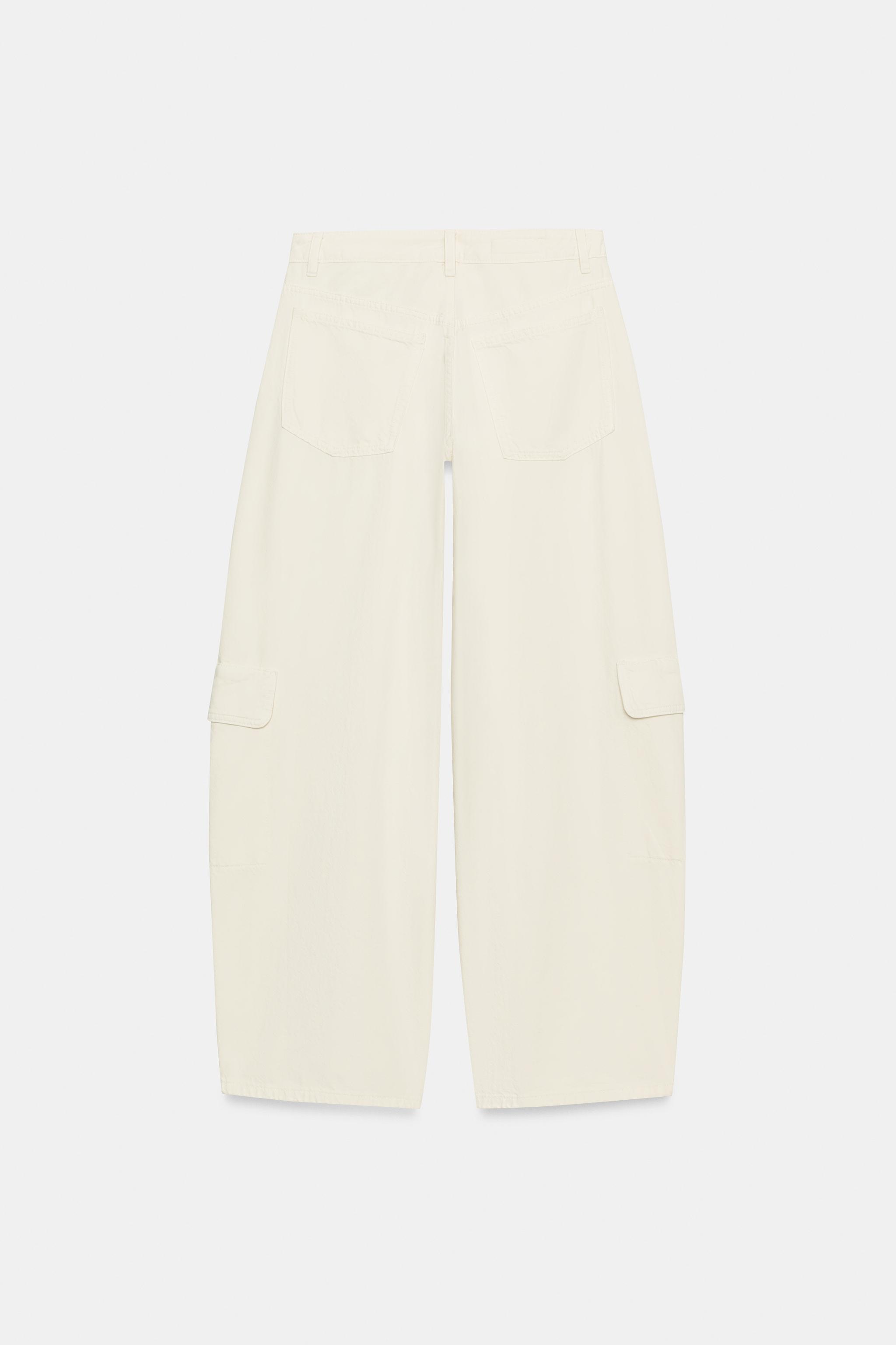 MID-RISE TRF OVERSIZE CARGO JEANS