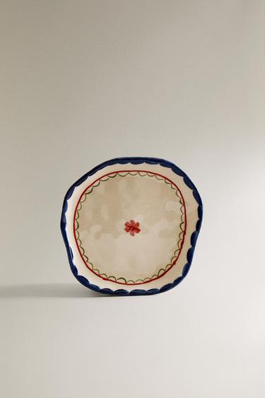 Zaras BLOMMIG ASSIETT - Blå - Bild 0